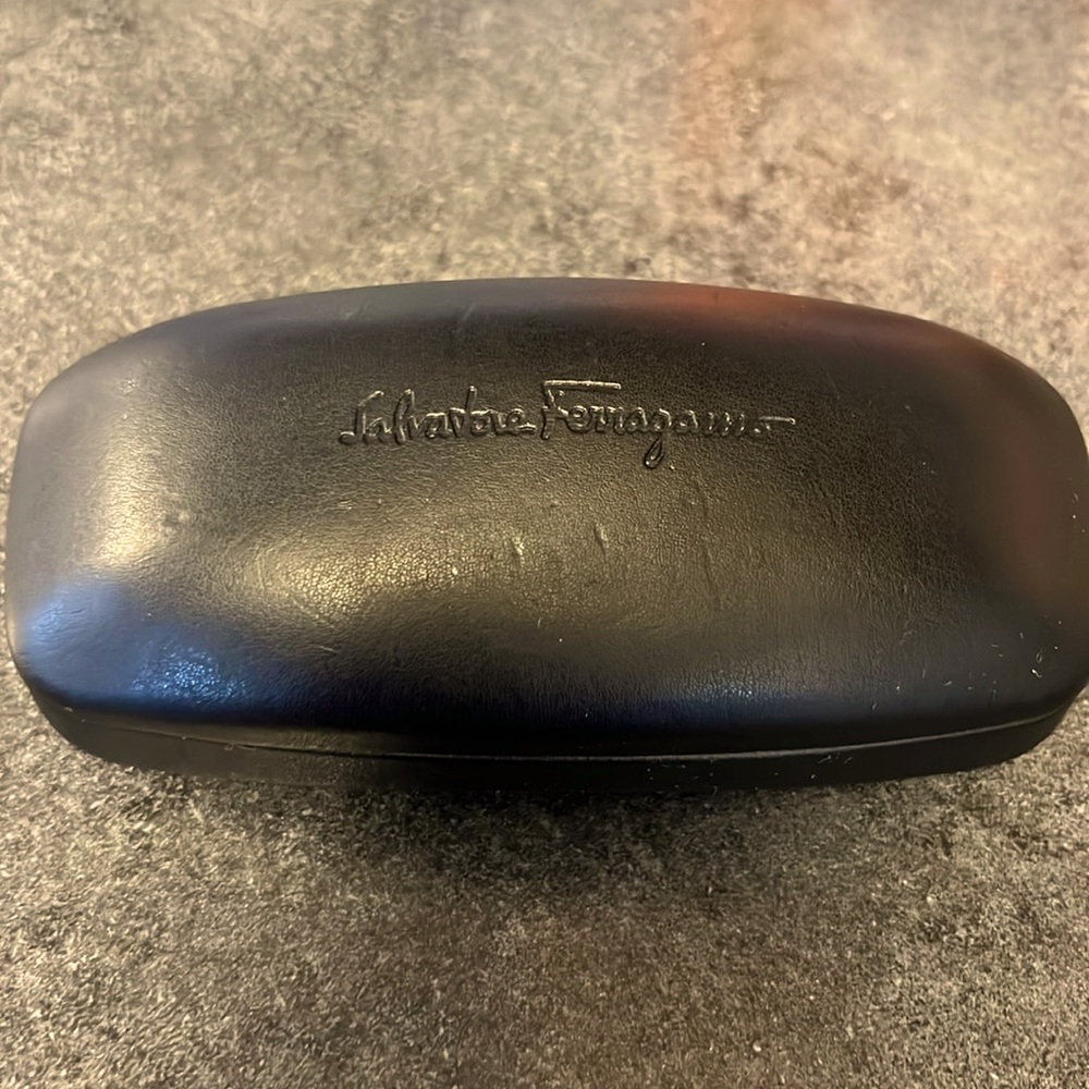 Salvatore ferragamo glasses hard case